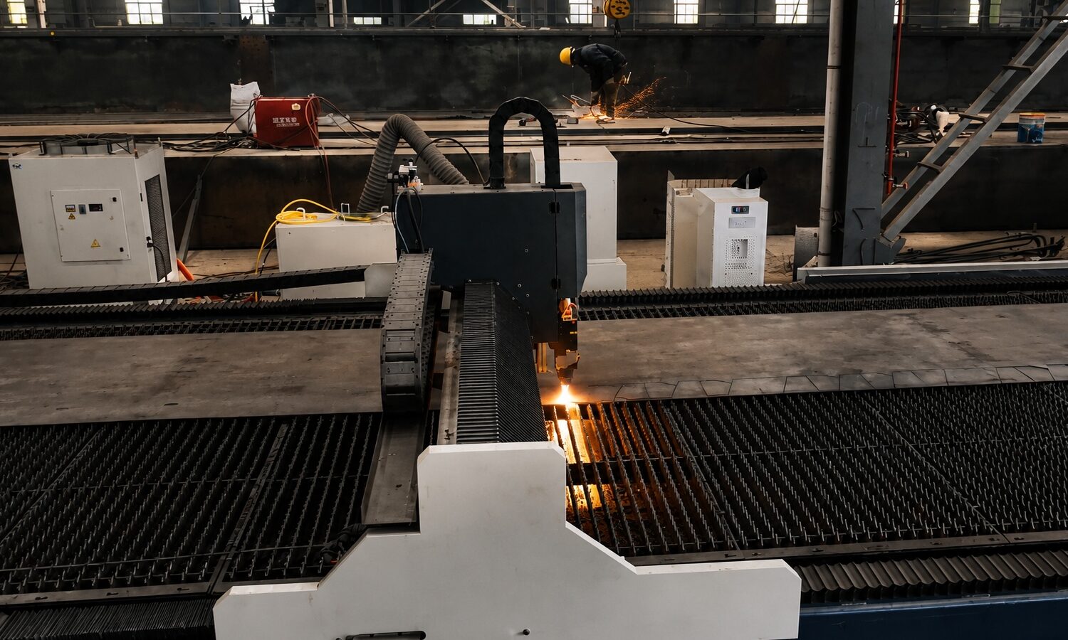 Fiber Laser Cutting Machine for Crane Components Production